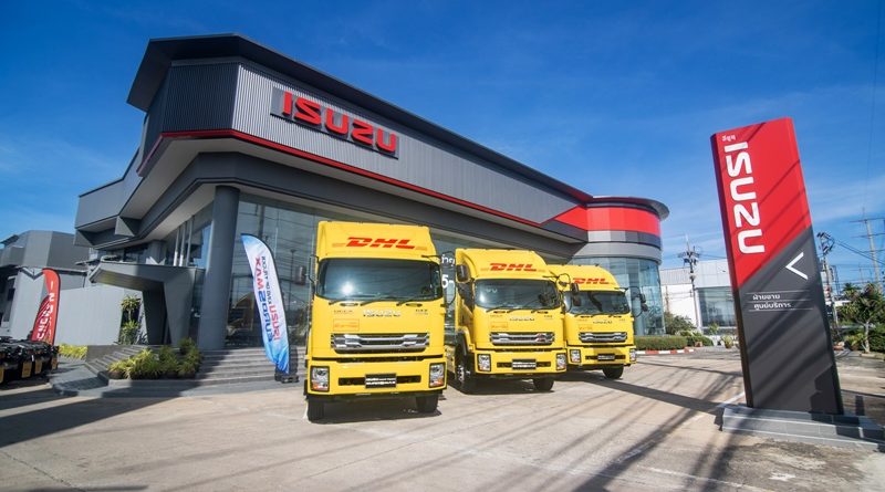 อีซูซุส่งมอบ ISUZU KING OF TRUCKS EURO 5 MAX รุ่น GXZ  ให้กับ DHL จำนวน 30 คัน